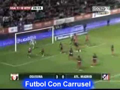 Liga BBVA 2009/2010 - J07 - Osasuna 3 At.Madrid 0