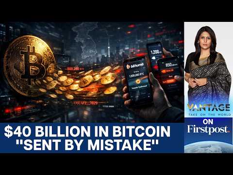 Crypto Chaos in South Korea: Inside Bithumb’s $40 Billion Mistake | Vantage with Palki Sharma