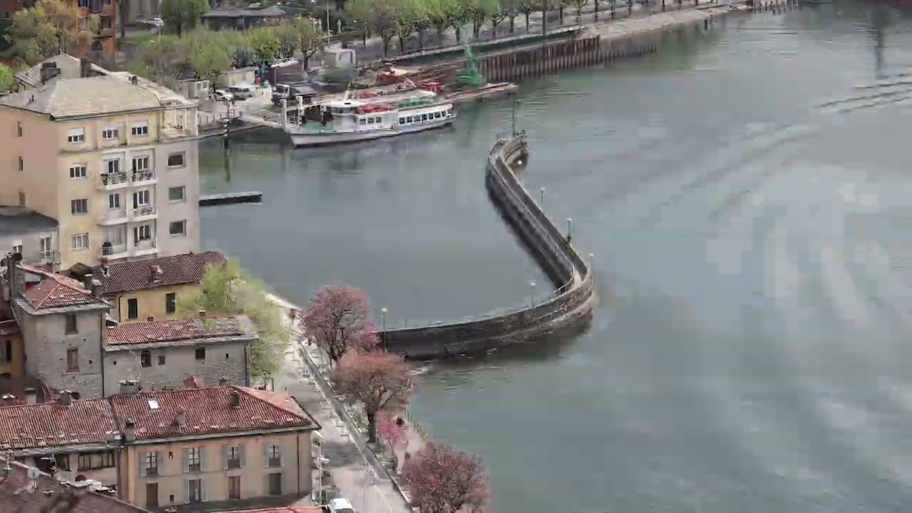 COMO, IL PORTO DI SANT’AGOSTINO: COME E’ CAMBIATO NEGLI ULTIMI MESI DI LAVORO