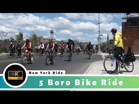 Silent Virtual Biking - New York City Five Boro Bike Tour - Ride 1