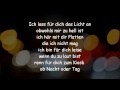 Revolverheld - Ich lass für Dich das Licht an Lyrics [HQ & HD]
