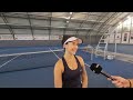 2nd W60 EMPIRE Women's Indoor 2022: Eva Lys's interview after she won the singles title in Trnava