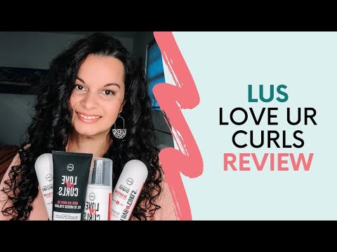 Скачать видео LUS Love Ur Curls Review - 3-Step System and Irish Sea Moss G...