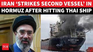 Iran ‘BOMBS’ 2nd Ship After Hitting India-Bound Vessel; ‘Not A Single Litre Of Oil For US & Allies…’