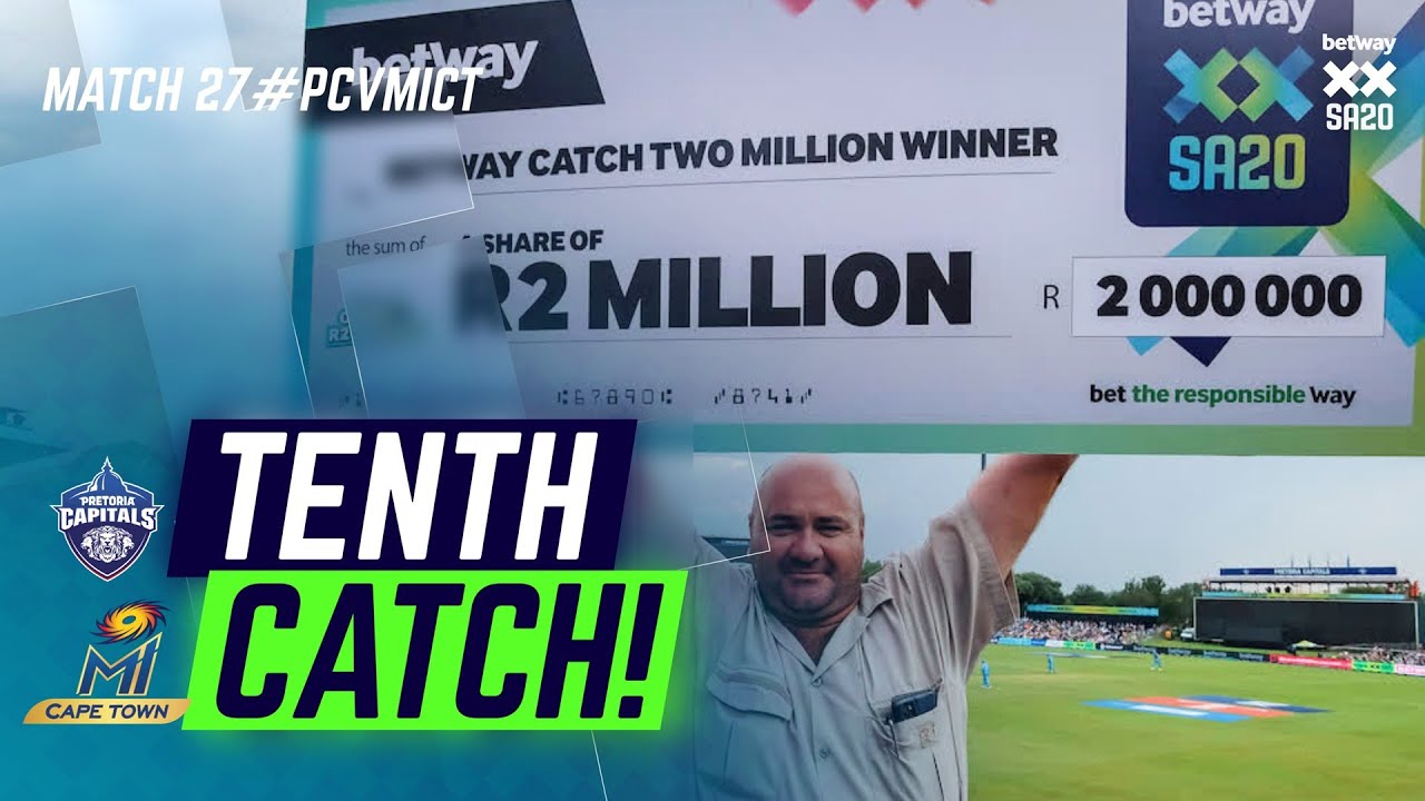 Tenth Betway Catch 2 Million: The Unexpected Catch at Centurion!