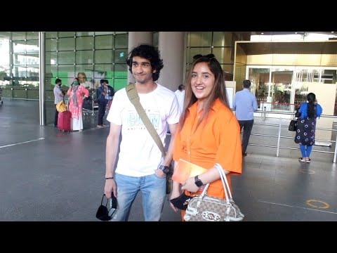 Ashnoor Kaur & Shantanu Maheshwari Spotted At Airport