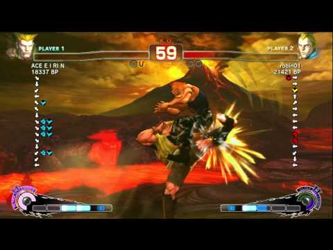 ACE・EIRIN [Guile] vs robin01 [Abel] - Kiryu Tsukimiya [Gouki] vs Ryukichikun [Fei] SSF4