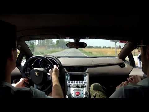 270km/h Lamborghini Aventador Joy Ride