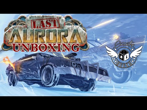 Vár az Aurora társasjáték - játékbontás - County Geeks