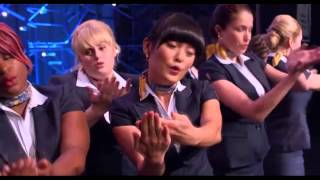Pitch Perfect First Performance (The Sign, Eternal flame, Turn the beat around)