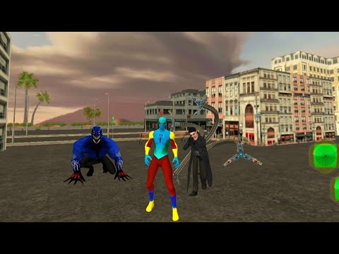 Spider Hero Crime City Battle | Amazing Frog Rope Web Hero Flying power hero - Android GamePlay