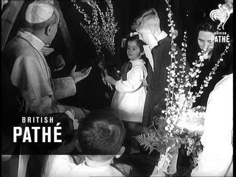 El 80º cumpleaños del Papa (1956)