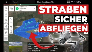 DAS musst du beim befliegen von Straßen beachten! - Lineare Route planen