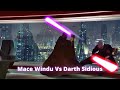 Star Wars Movie Duels Mace Windu Vs Darth Sidious