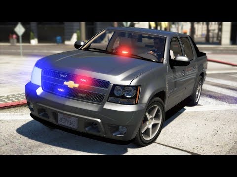 LSPDFR - Day 1022 - Unmarked Chevy Avalanche Police Truck