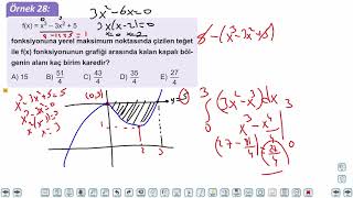 Eğitim Vadisi AYT Matematik 23.Föy İntegralde Alan 2 Konu Anlatım Videoları