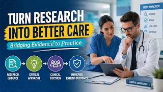 How to Implement Research Findings in Clinical Settings (7 Minutes)