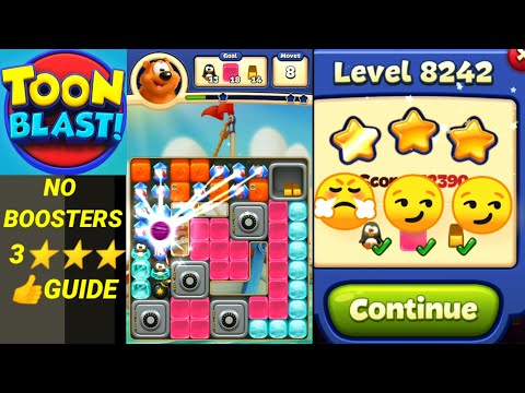 Toon Blast Level 8242