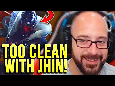 I'M TOO CLEAN WITH JHIN IN BOT LANE!!! - SRO Bot Lane to Masters