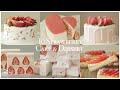 10가지🍓딸기 케이크&디저트 모음.zip : 10 Strawberry Cake&Dessert Recipe | 홈베이킹 영상 모음 Bakin