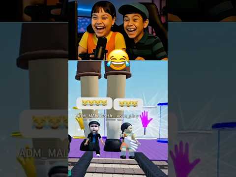 The Squid Game Dolls (Round 6) tried to humiliate me 😡 #roblox #robloxshorts