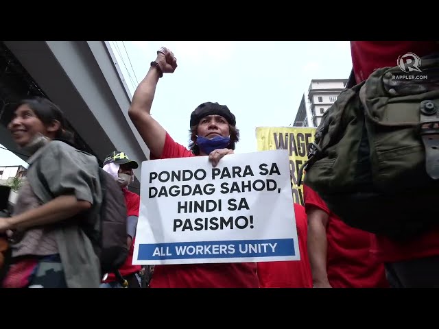 WATCH: Workers call for decent wages, job security on Labor Day