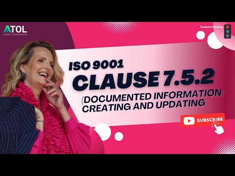 Understanding ISO 9001 | Clause 7 5 2