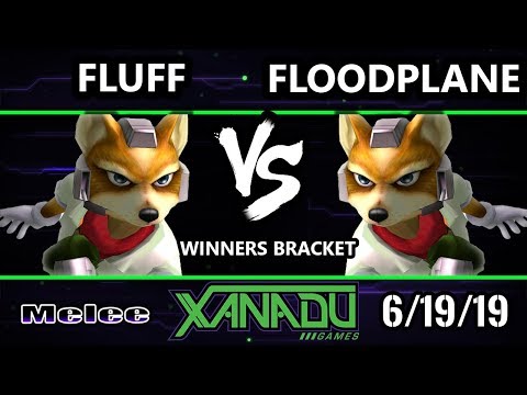 S@X 307 SSBM - Fluff (Fox) Vs. Floodplane (Fox) Smash Melee Winners Round 2