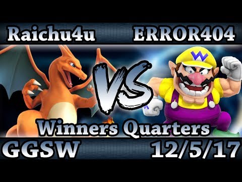 GGSW 61 - Raichu4u (Charizard) Vs. ERROR404 (Wario) Smash Wii U Winners Quarters - Smash 4