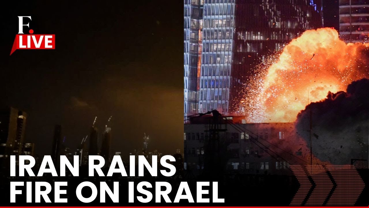 Iran Attacks Israel LIVE: Iranian Missiles Fly over Tel Aviv After Trump's Wartime Address