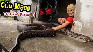 Hieu Vlogs | 1000 Year Old Fox Giving birth to a giant python The ghost house of the demon lord