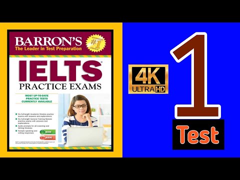 BARRON'S IELTS LISTENING TEST - 1 | IELTS LISTENING TEST | IELTS | IELTS | IELTS | RUTVIK IELTS |