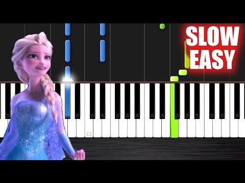 Let It Go (Frozen) - SLOW EASY Piano Tutorial by PlutaX Let It Go (Frozen) - SLOW EASY Piano Tutorial by PlutaX