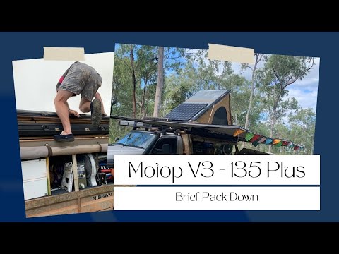 Motop V3 - 135 Plus - Bedding Inside Pack Down