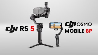 DJI RS5 Gimbal Leaked Along with DJI Osmo Mobile 8P