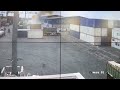 CCTV Footage Shows Moment Iranian Port Fire Started