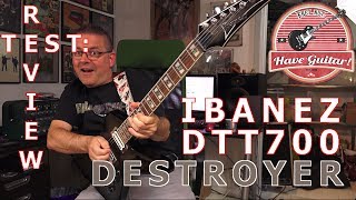 Video thumbnail for Ibanez DTT700 Destroyer (Explorer!) - Test / Review by Have Guitar