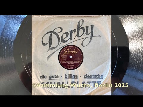 Berlin Danceband: ERIC BORCHARD When the moon shines on carol sables 1925