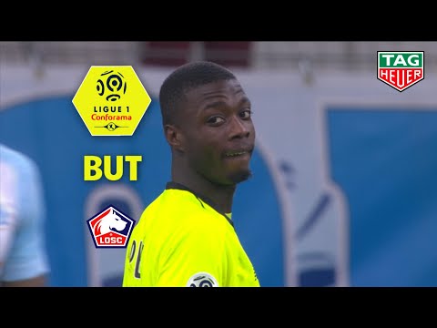 But Nicolas PEPE (90' +4) / Olympique de Marseille - LOSC (1-2)  (OM-LOSC)/ 2018-19
