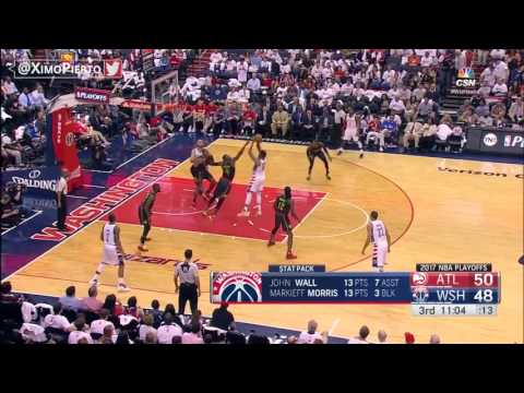 Atlanta Hawks vs Washington Wizards Full Game Highlights Game 1 April 16 2017 NBA Playoffs
