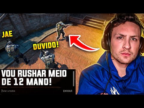 DANDO A CALL DE ONDE VOU RUSHAR PROS INIMIGOS vs GLOBAL! (partida insana...)
