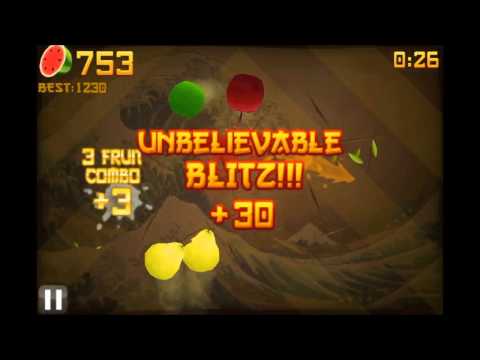 comment gagner a fruit ninja