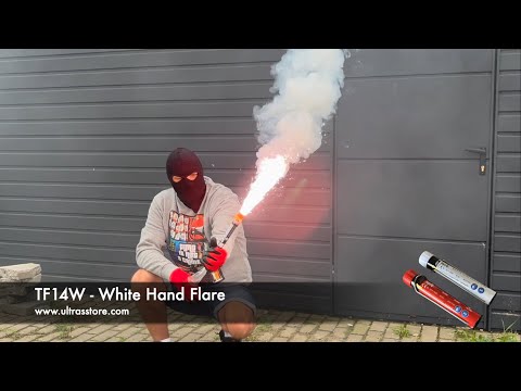 TF14 Hand Flare White test / XP1070 - Ultrasstore.com