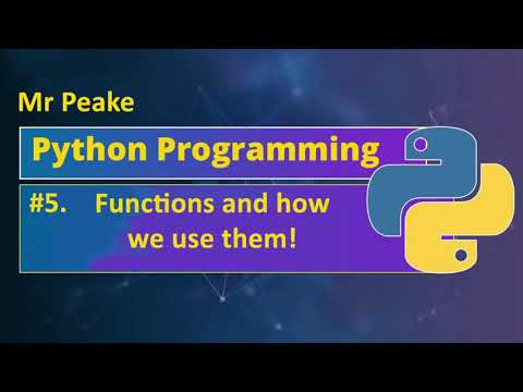 Ks3 Computing Python Functions Part 1