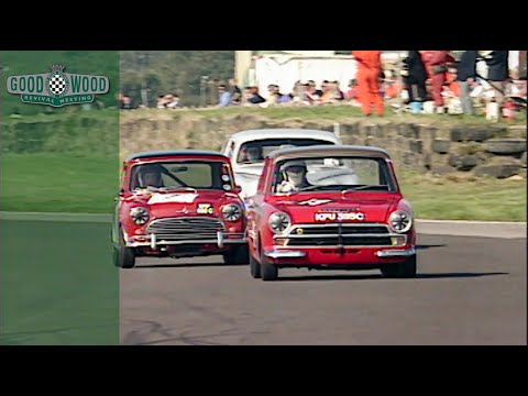 Mighty Mini dispatches Lotus Cortina and Jaguar Mk1 in Goodwood battle