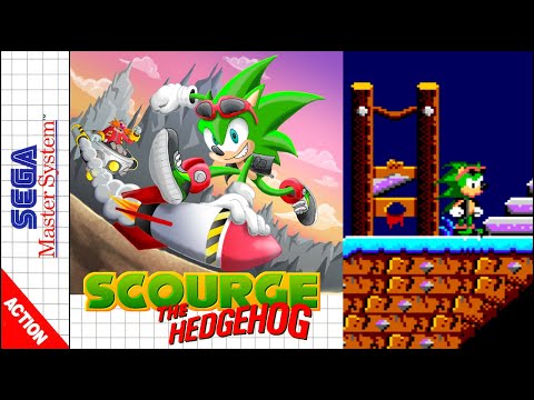 Scourge the Hedgehog (Demo) - Hack of Sonic the Hedgehog [SMS]