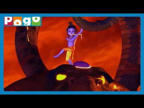 Little Krishna vs. Multi-Headed Snake! 😮| Full Episode 🤩 | Krishna Cartoon | @PogoChannel