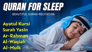 Bacaan Al-Quran yang menenangkan untuk tidur nyenyak  Ayah Al Kursi, Yasin, Rahman, Waqiah, Mulk