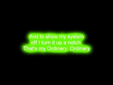 STEPH JONES - MR. ORDINARY (That's My Ordinary) Lyrics
