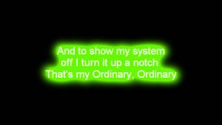 STEPH JONES - MR. ORDINARY (That's My Ordinary) Lyrics